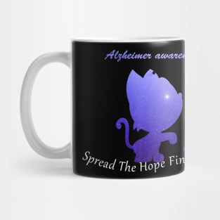 Alzheimer Awareness Spread The Hope Find A Cure Gift Mug